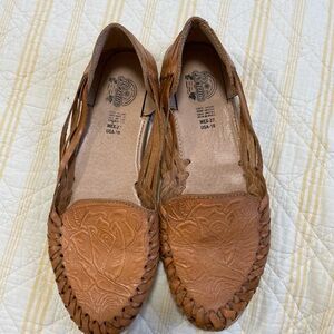 Brown Leather Women's Shoes